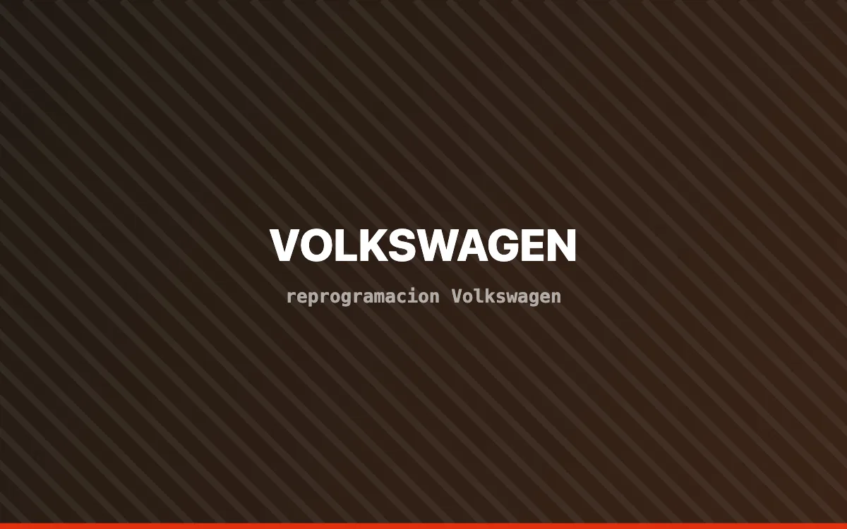 Vehículo Volkswagen en banco de potencia durante una reprogramación de centralita