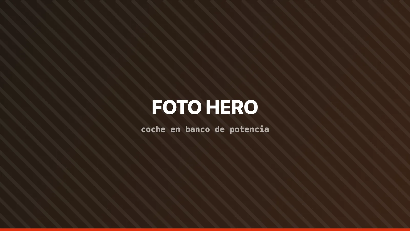 Vehículo en banco de potencia durante una reprogramación de centralita Stage 1